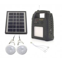 Sistem Solar pentru Camping cu Lampa , Port USB si MP3 Player , Radio FM , AC110 - 240V, 50/60 Hz