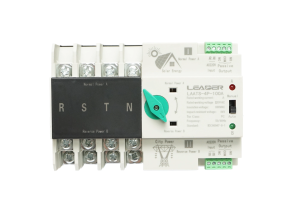 Comutator ATS trifazat 400V Dual Power, separator automat de la panouri fotovoltaice la retea ATS-4P-63A