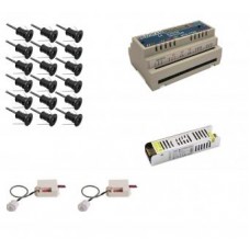 Kit iluminat inteligent pentru scari cu spoturi max 18 trepte