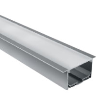 Alu Recessed Profile ptr.40mm Strips+Opal capac 2m