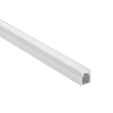 Alu Profile for 5mm Strips+PC opal cover, 2m, hite